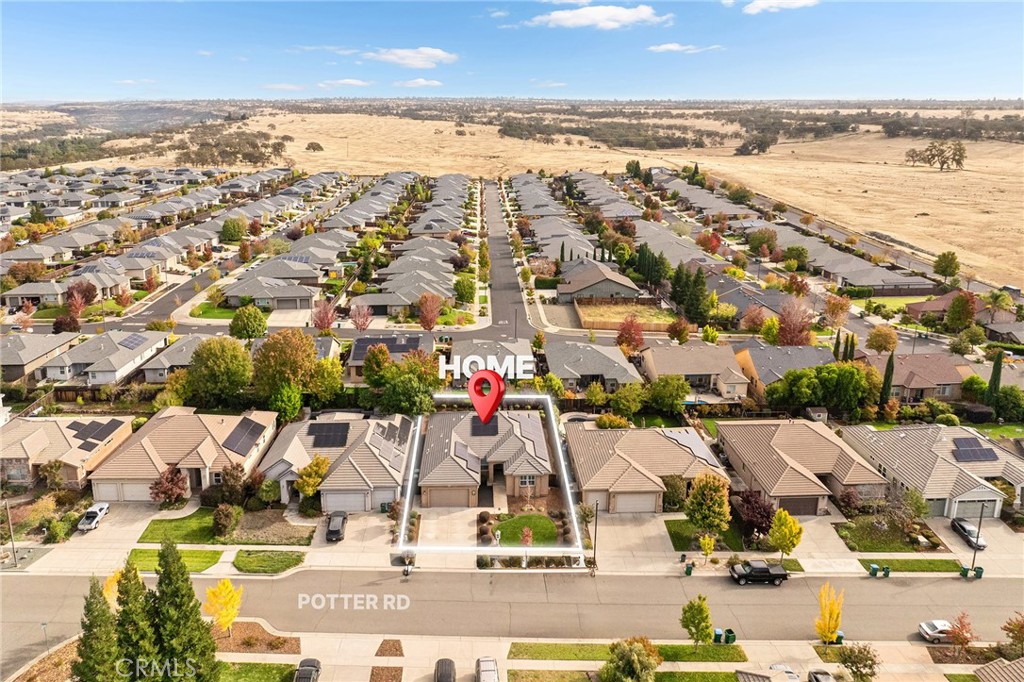 1971 Potter Road Chico, CA 95928 - Photo 6 of 59 an aerial view of residential houses with ocean