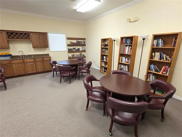 a room with gym equipment