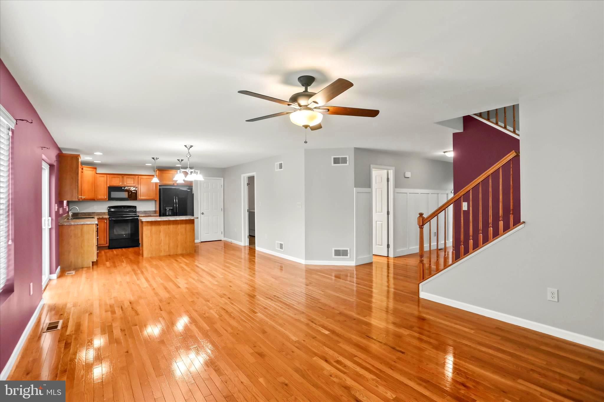 26 South 3rd Street New Freedom, PA 17349 - Photo 18 of 64 a view of kitchen with furniture and wooden floor