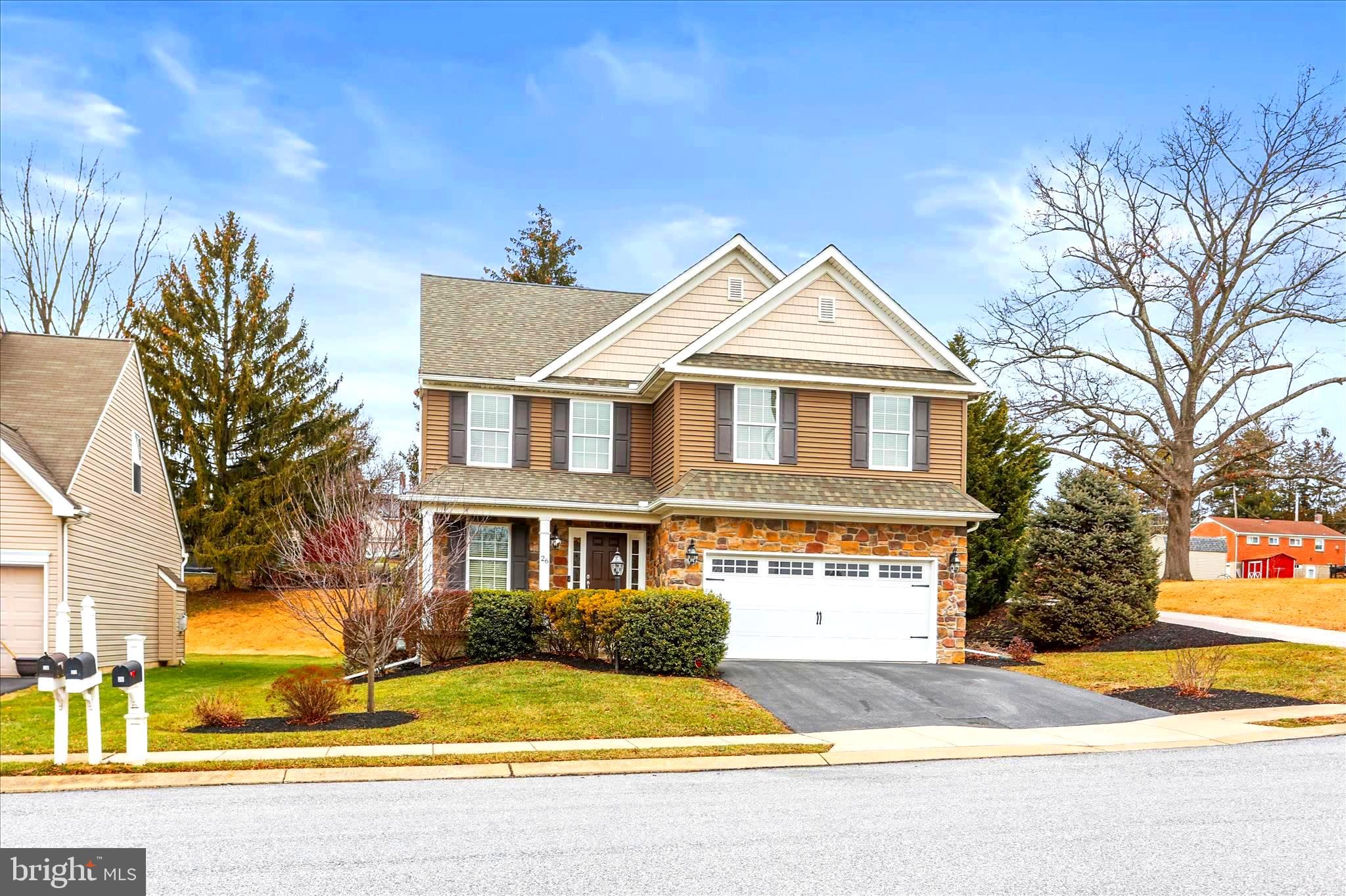 26 South 3rd Street New Freedom, PA 17349 - Photo 2 of 64 a front view of a house with a yard