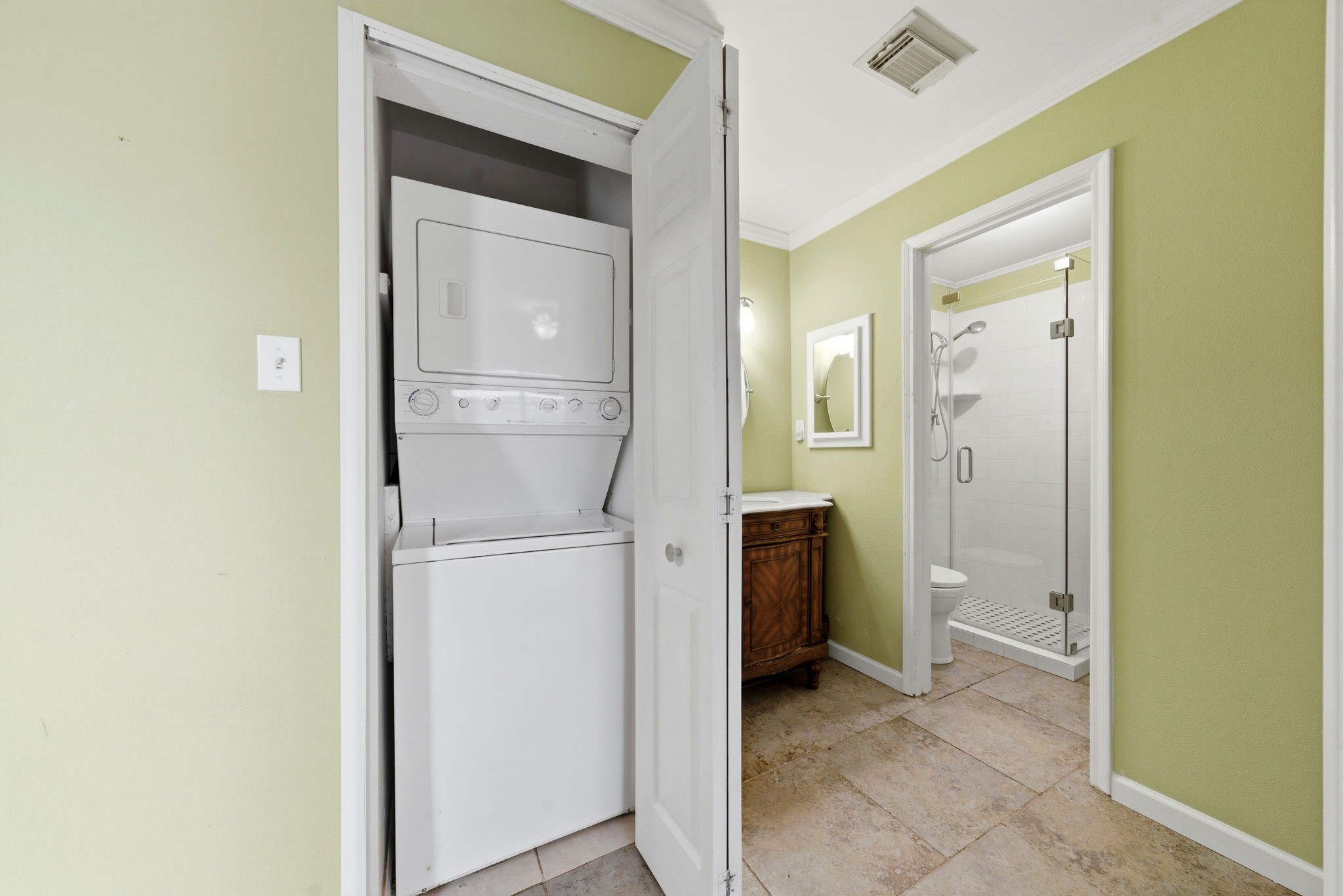 3 Hideaway Drive Friendswood, TX 77546 - Photo 8 of 12 a view of a storage & utility room in a house