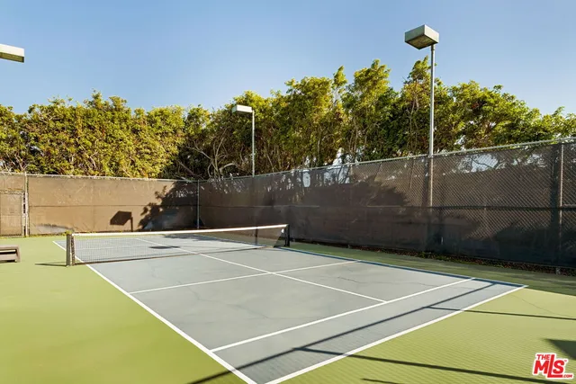 a view of a tennis court