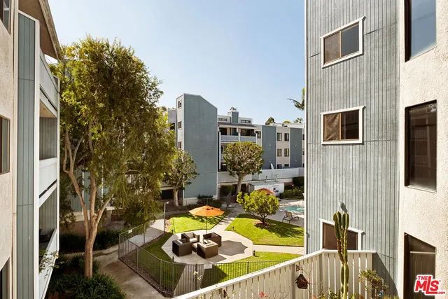 a view of balcony and patio