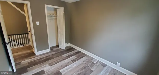 a view of wooden floor