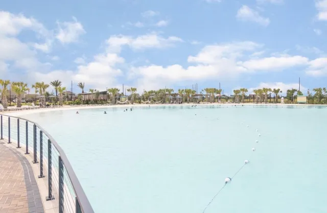 a view of city and ocean