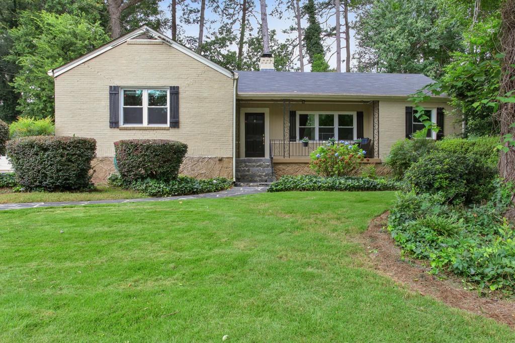 654 Webster Drive Decatur, GA 30033 - Photo 1 of 1 The house sits perfectly perched on a slight hill and back from the road. That, plus the house's layout, provides so much privacy.