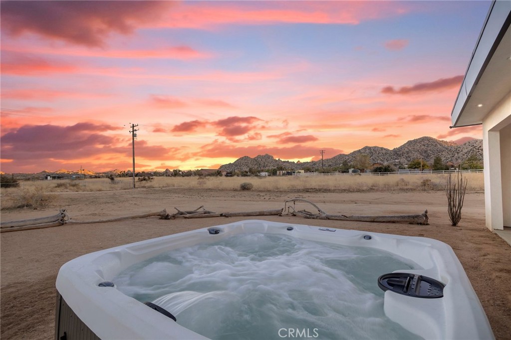 5145 Tom Mix Road Pioneertown, CA 92268 - Photo 71 of 75 a view of a road with an ocean view