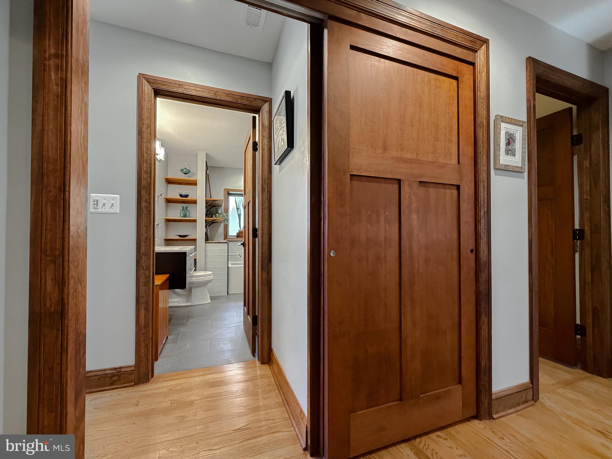 1586 Laurel Road St. Leonard, MD 20685 - Photo 27 of 73 Custom wood doors. Look for the pocket doors!