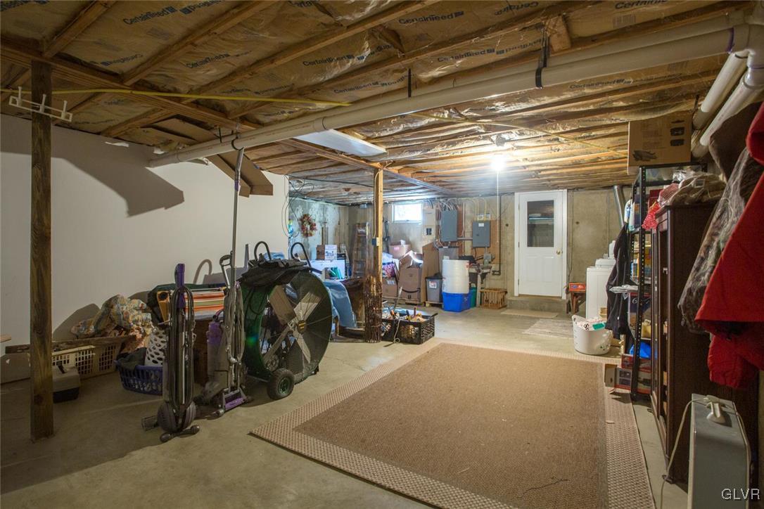 4550 Clover Hollow Road Slatington, PA 18080 - Photo 25 of 27 storage in LL with door to outside