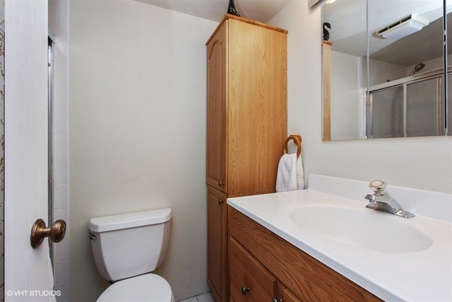 108 Ginger Court Rolling Meadows, IL 60008 - Photo 9 of 15 a bathroom with a sink toilet and shower