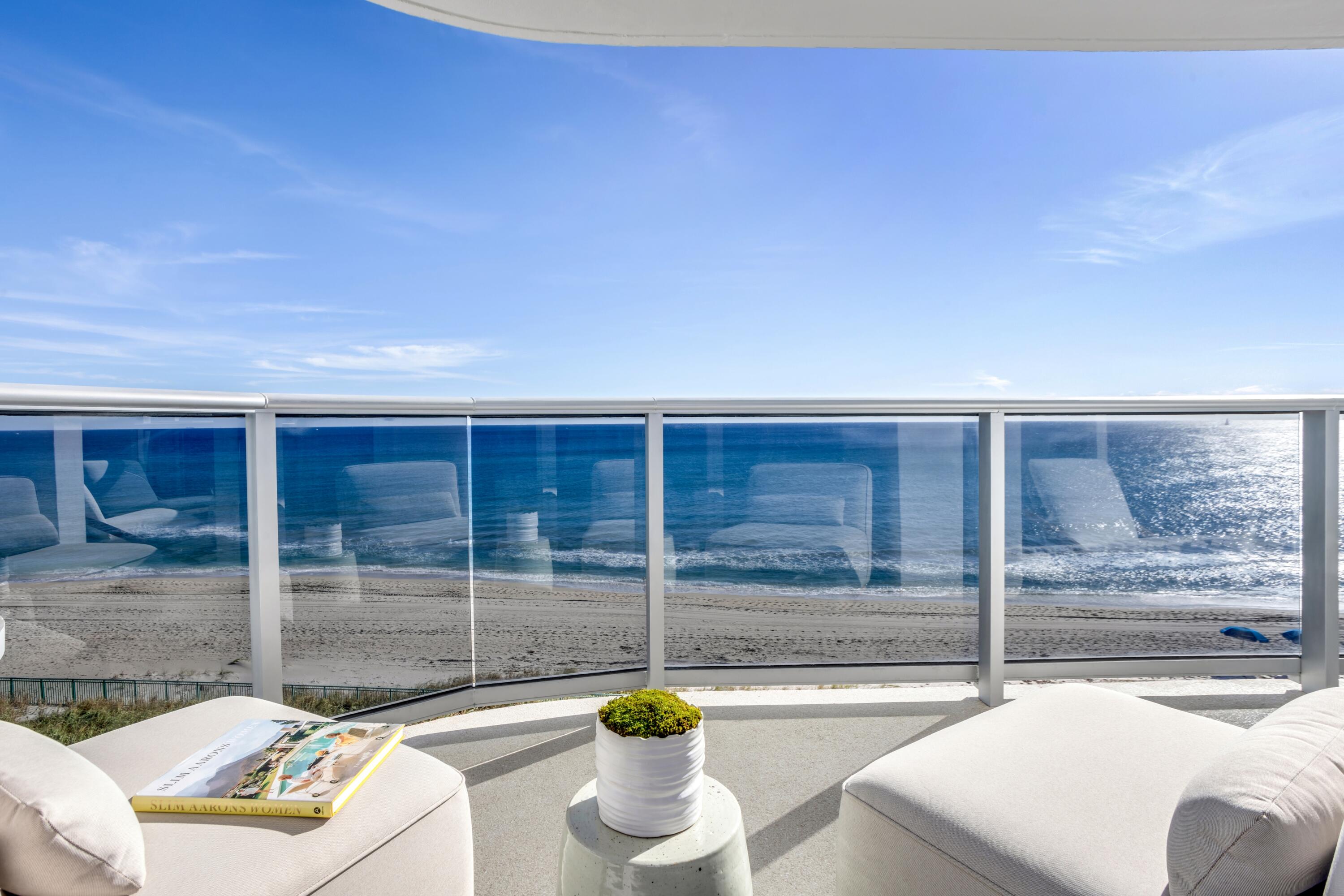 350 South Ocean Boulevard, Unit 4D Boca Raton, FL 33432 - Photo 2 of 34 BALCONY TO OCEAN VIEW