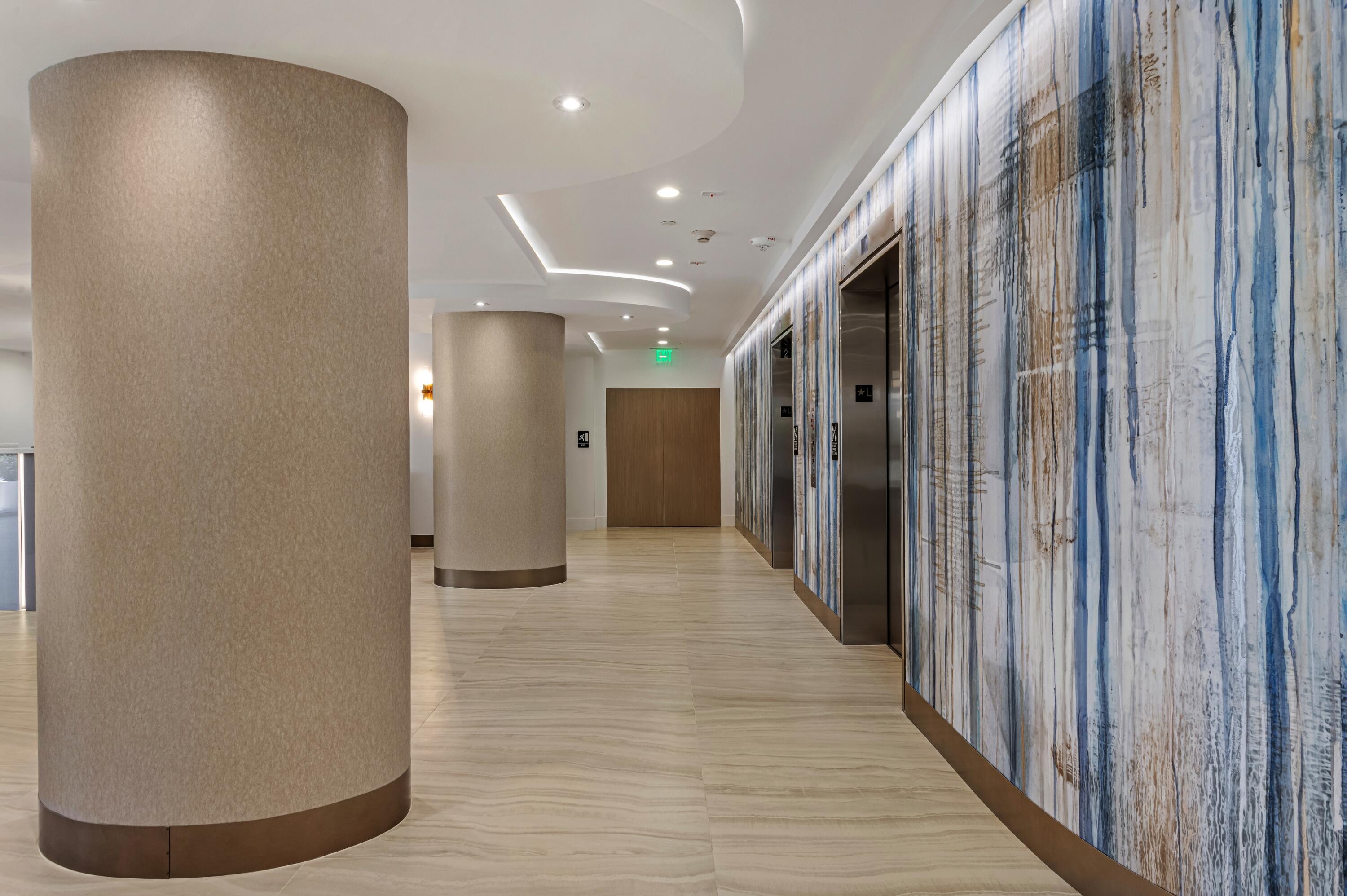 350 South Ocean Boulevard, Unit 4D Boca Raton, FL 33432 - Photo 30 of 34 LOBBY AND ELEVATORS