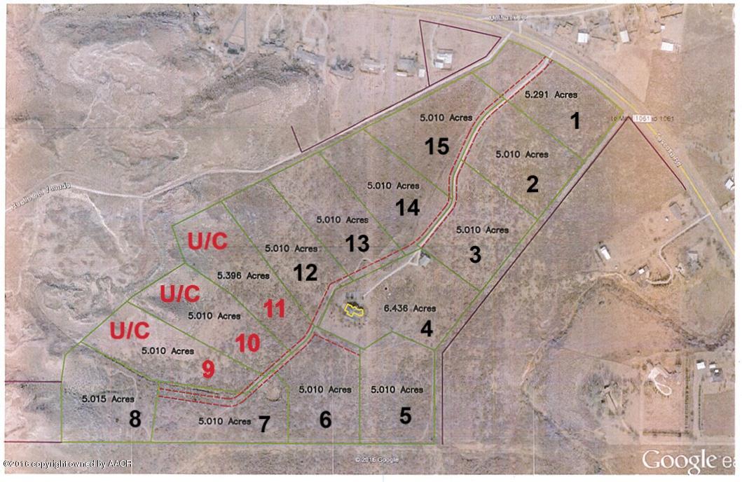1061 Tascosa Road Amarillo, TX 79124 - Photo 2 of 4 Preliminary Plat Map