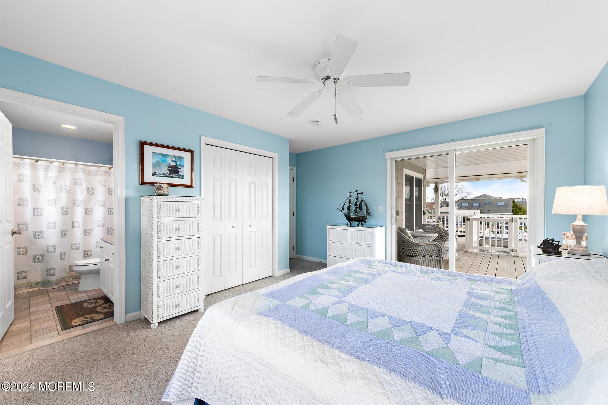 10 Arnold Boulevard Beach Haven, NJ 08008 - Photo 26 of 81 a bedroom with a large bed and a view of bedroom