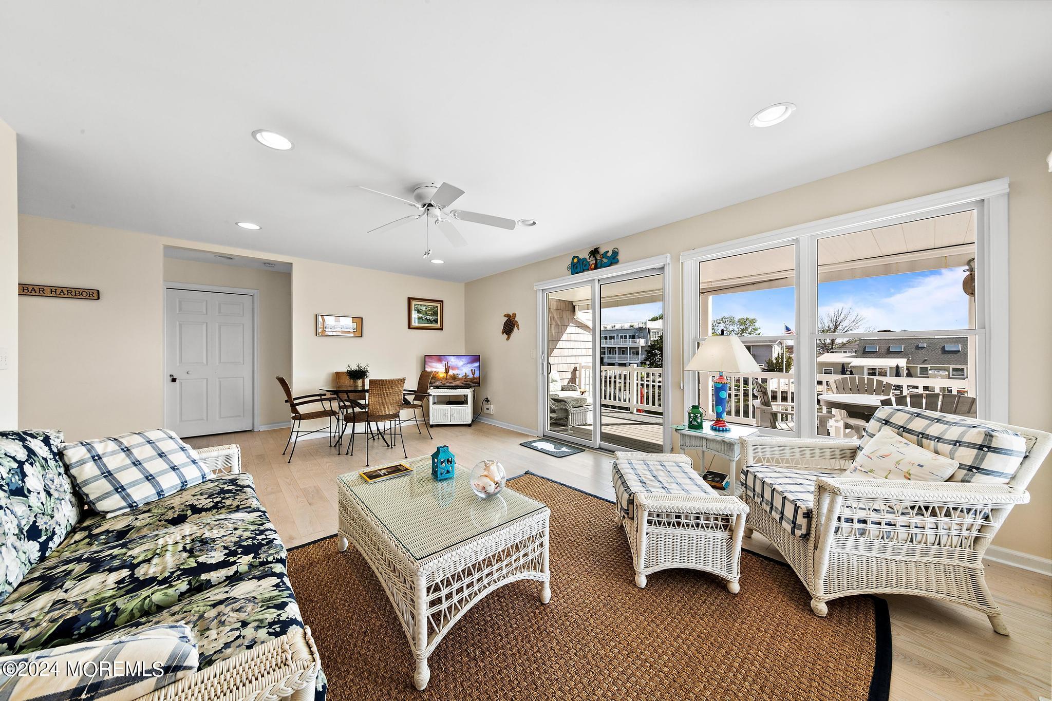 10 Arnold Boulevard Beach Haven, NJ 08008 - Photo 30 of 81 a living room with furniture and a large window
