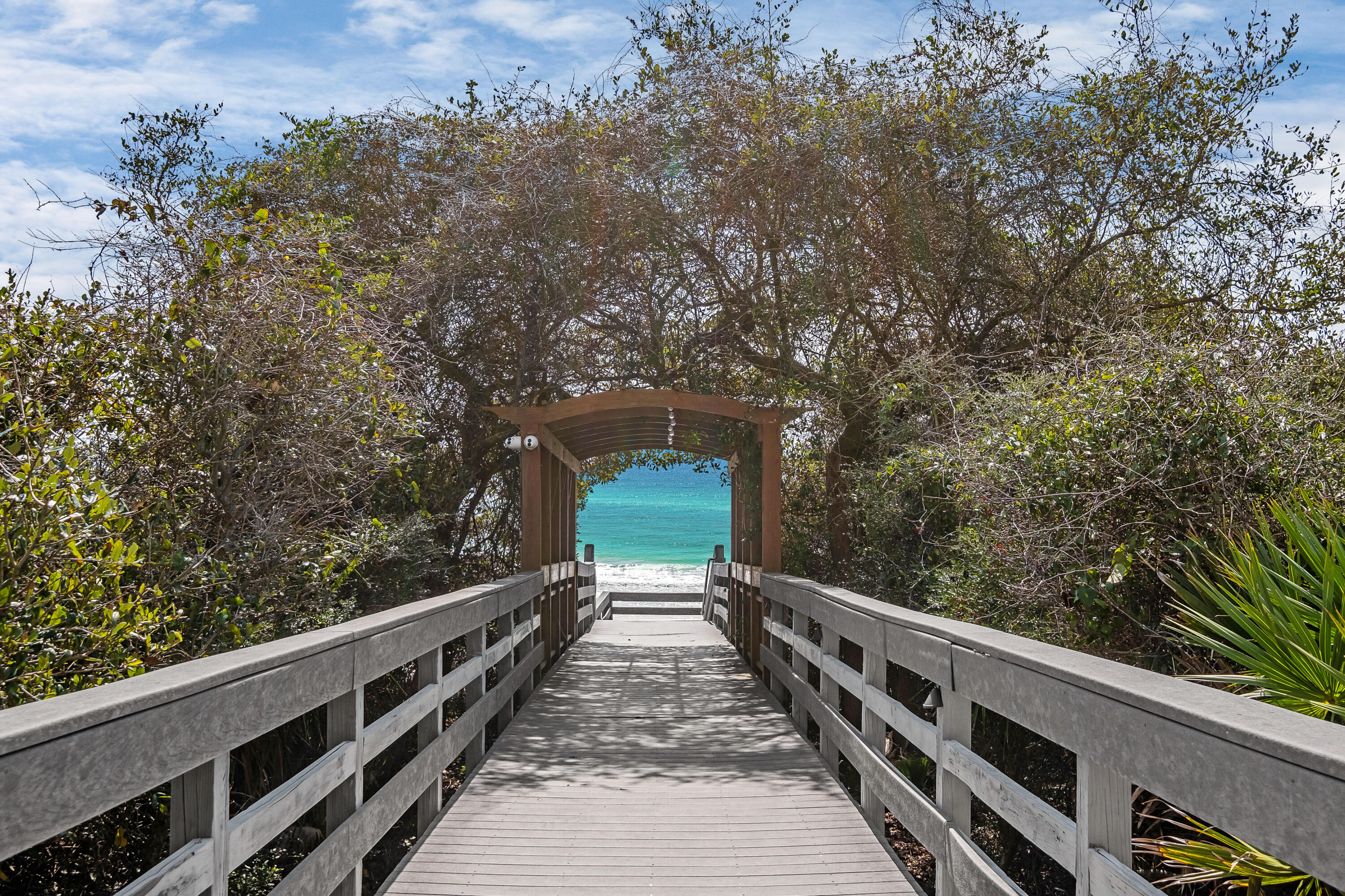 4100 East County Highway 30A, Unit 902 Santa Rosa Beach, FL 32459 - Photo 27 of 54 a view of a balcony with wooden floor