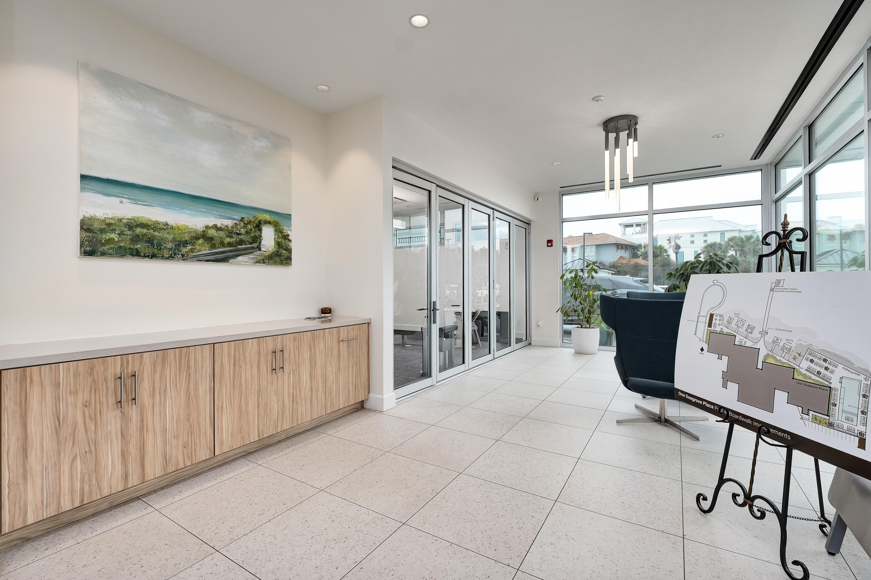 4100 East County Highway 30A, Unit 902 Santa Rosa Beach, FL 32459 - Photo 30 of 54 a view of a porch with furniture