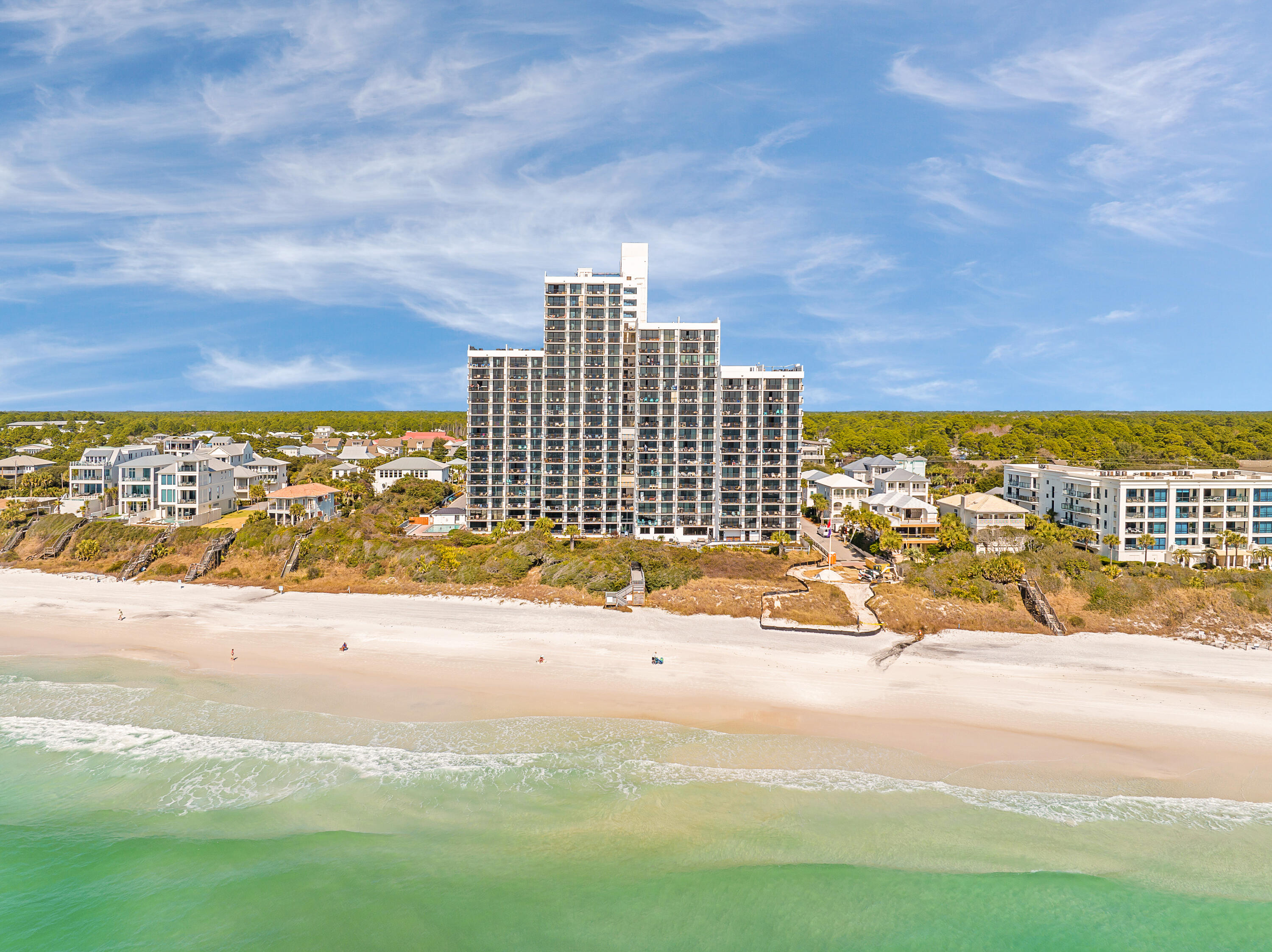 4100 East County Highway 30A, Unit 902 Santa Rosa Beach, FL 32459 - Photo 40 of 54 a view of a city with an ocean view