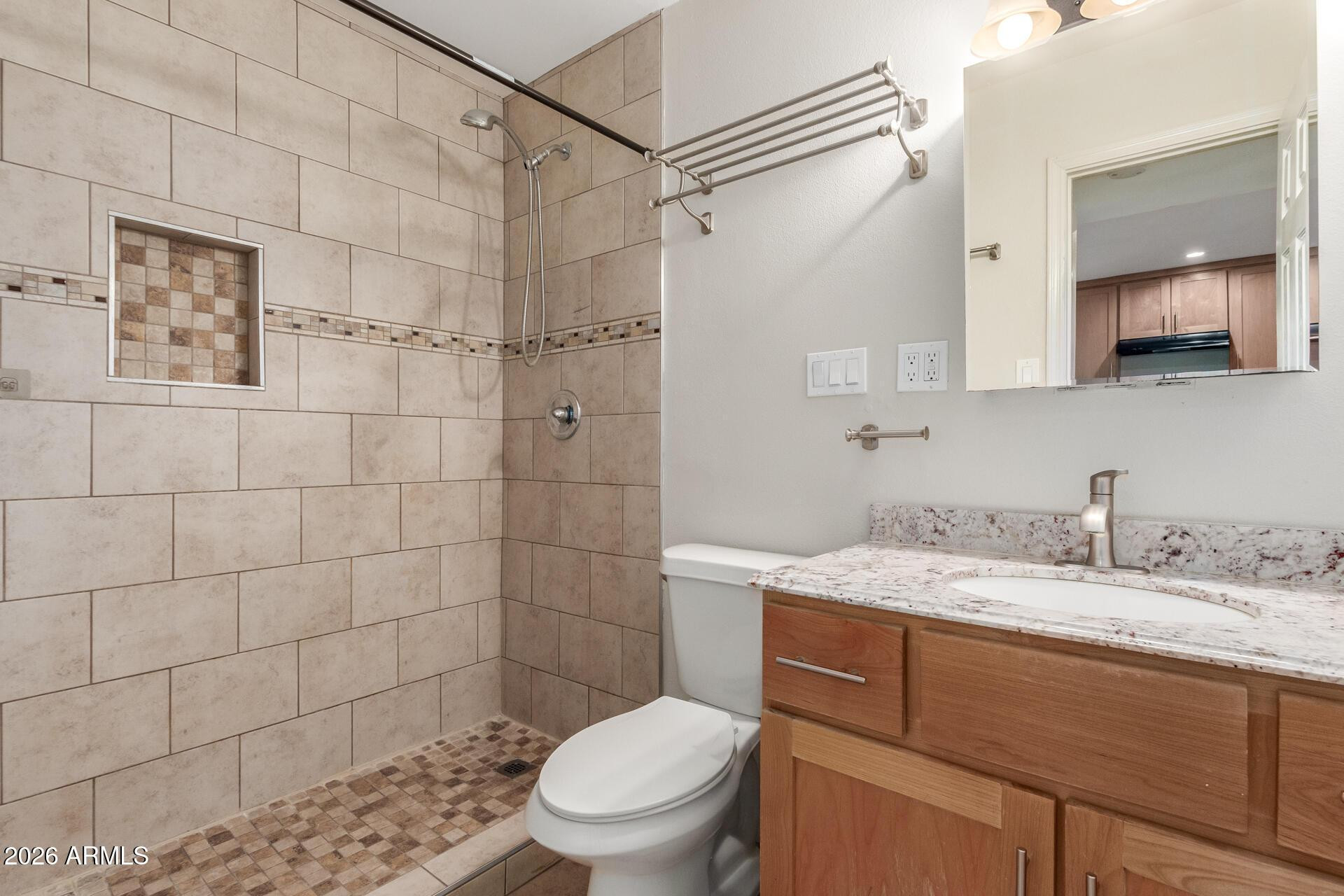1628 East Del Rio Drive Tempe, AZ 85282 - Photo 26 of 32 a bathroom with a sink a toilet and shower