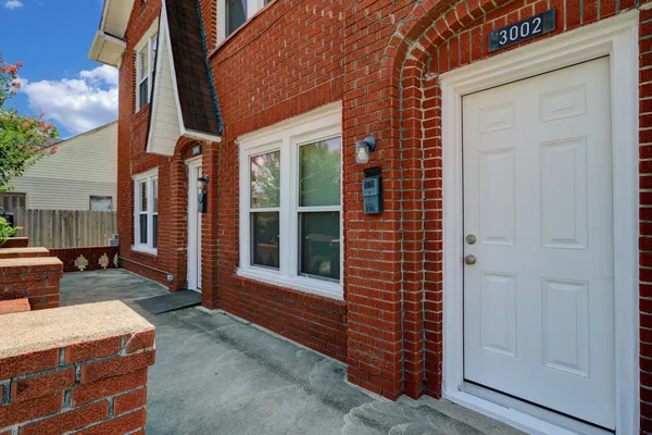 a view of outdoor space and barbecue grill