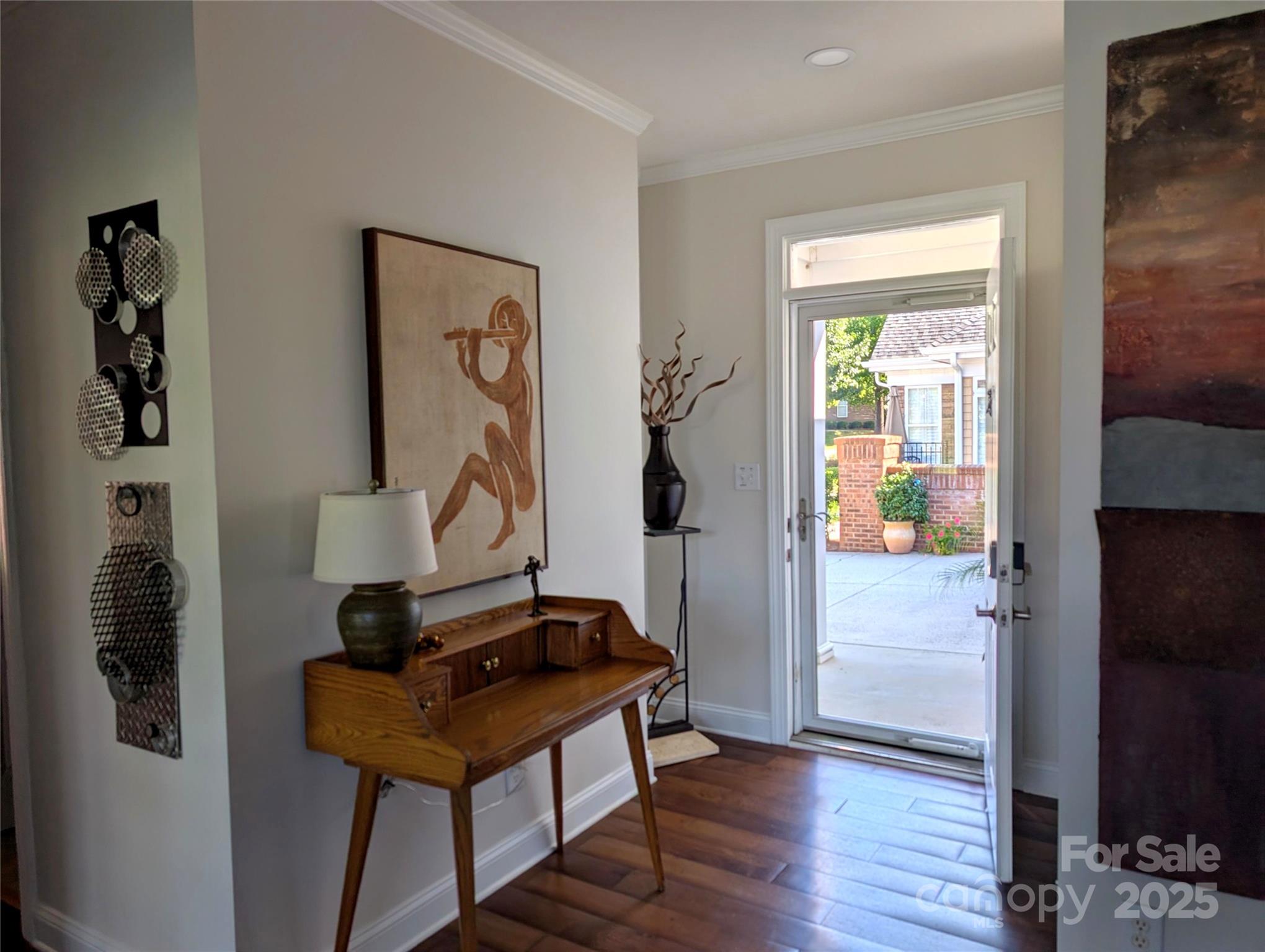 2666 Bellasera Way Matthews, NC 28105 - Photo 2 of 31 a view of a hallway with interior of the house