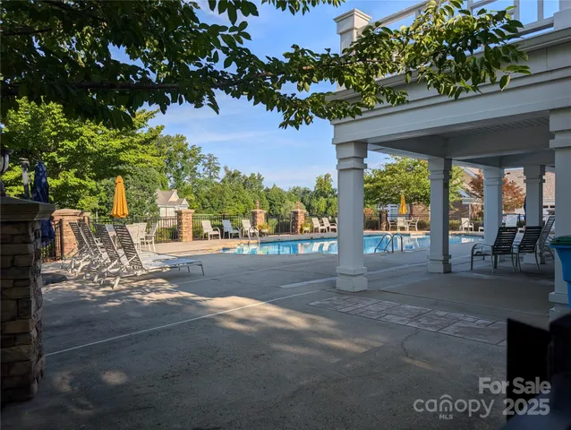 a view of outdoor space and porch