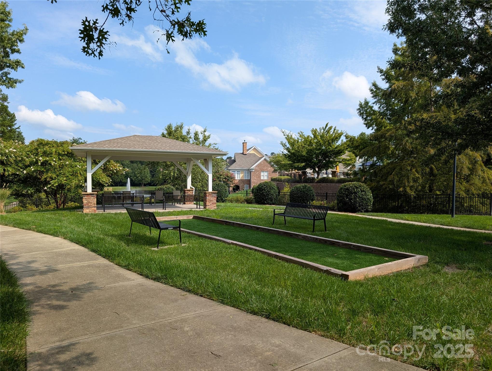 2666 Bellasera Way Matthews, NC 28105 - Photo 31 of 31 a view of a park with plants and trees