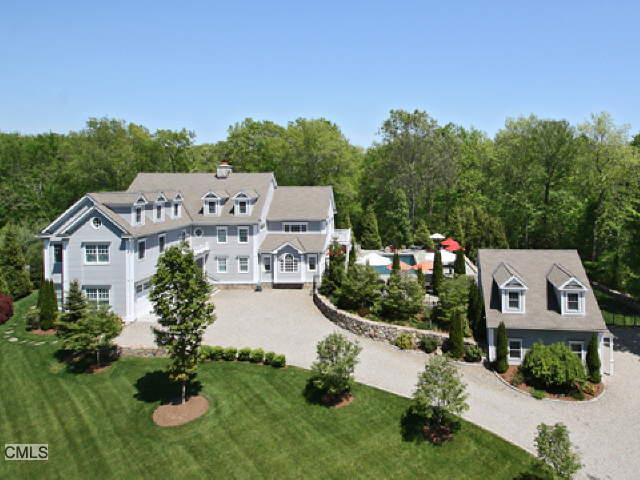 3880 Redding Road Fairfield, CT 06824 - Photo 1 of 1 an aerial view of a house