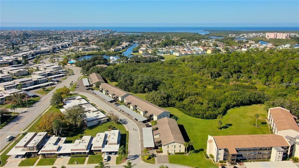 4901 Onyx Lane, Unit 204 New Port Richey, FL 34652 - Photo 46 of 46 an aerial view of a city with lots of residential buildings