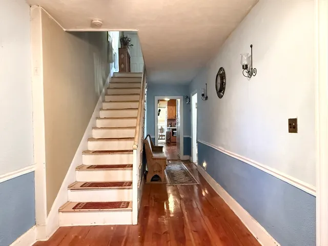 a room with furniture and a window