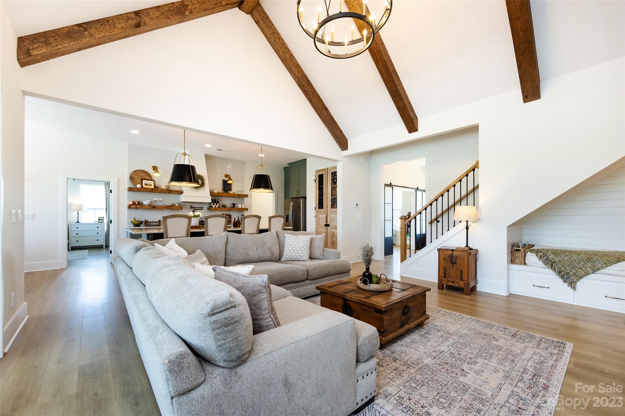 4316 Nesbit Road Monroe, NC 28112 - Photo 5 of 47 a living room with furniture and a flat screen tv
