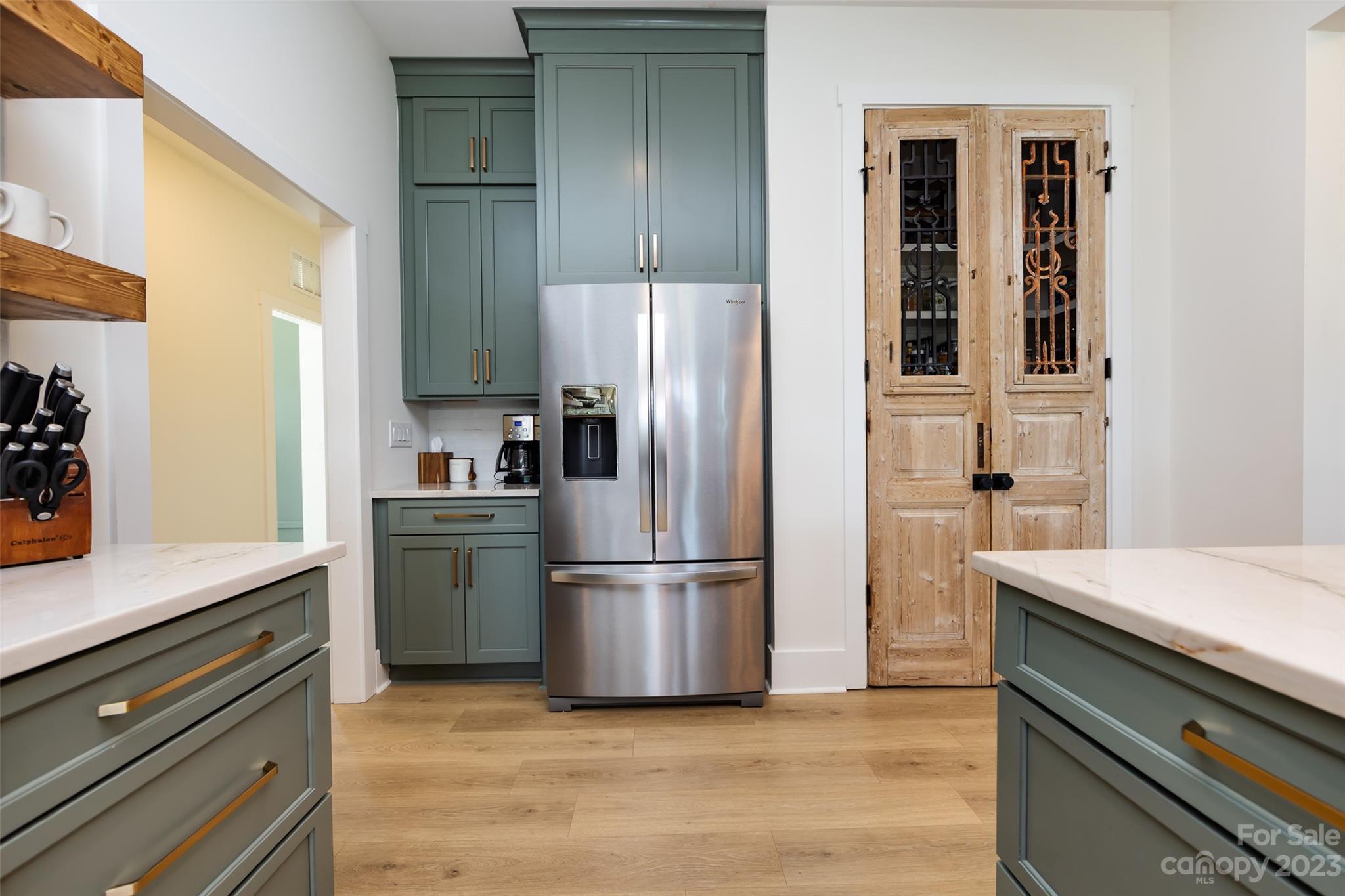 4316 Nesbit Road Monroe, NC 28112 - Photo 10 of 47 a kitchen with stainless steel appliances a refrigerator stove and sink