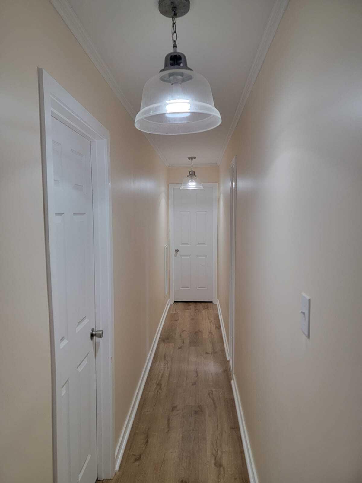 640 Cooks Knob Road Ferrum, VA 24088 - Photo 19 of 50 a view of a hallway with a chandelier