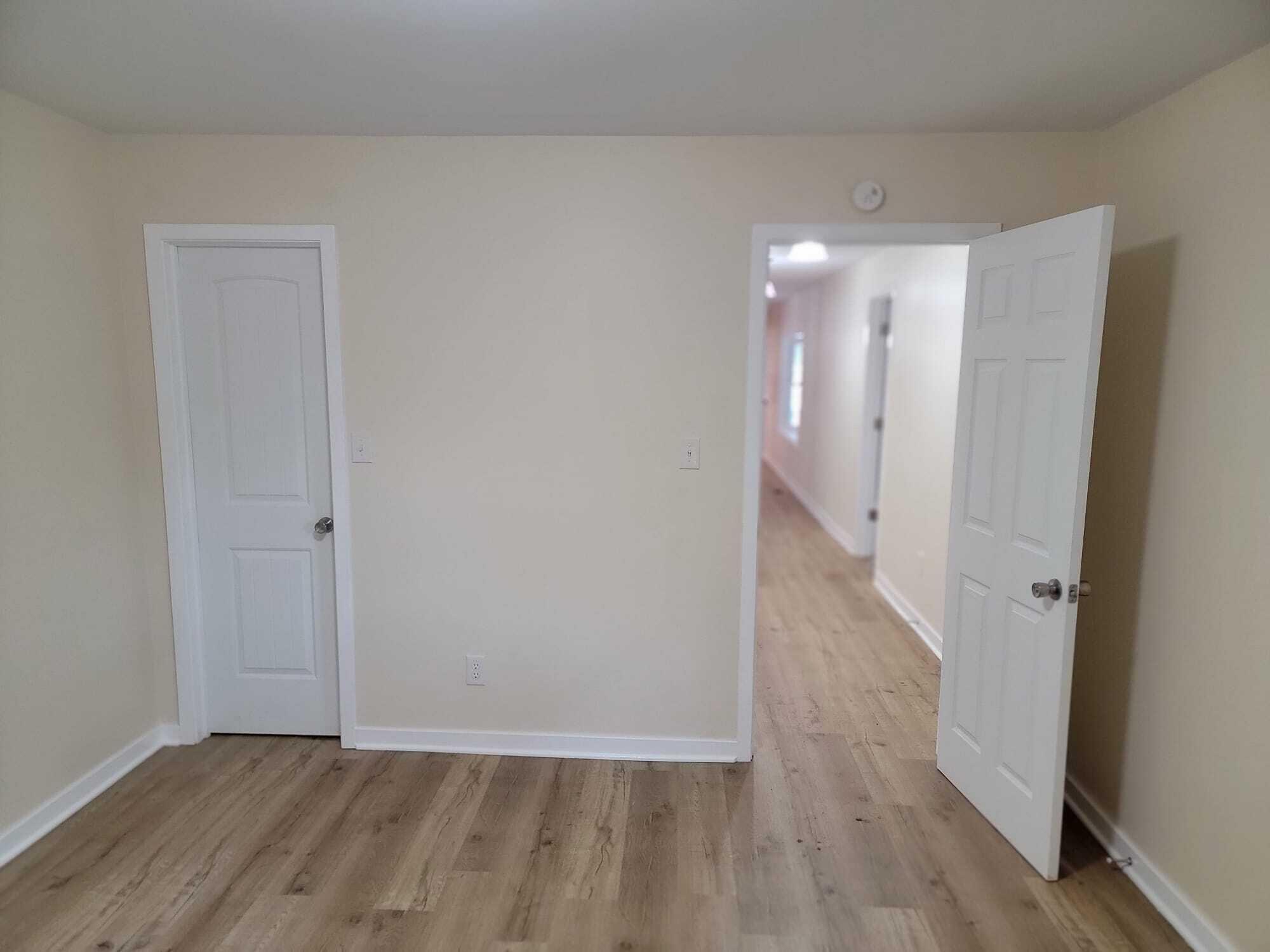 640 Cooks Knob Road Ferrum, VA 24088 - Photo 26 of 50 a view of a hallway with wooden floor