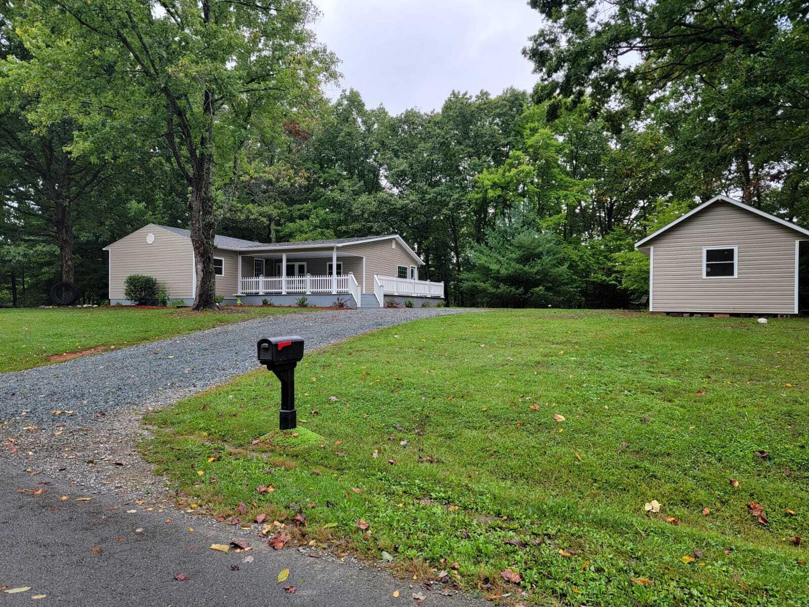 640 Cooks Knob Road Ferrum, VA 24088 - Photo 34 of 50 a house view with a garden space