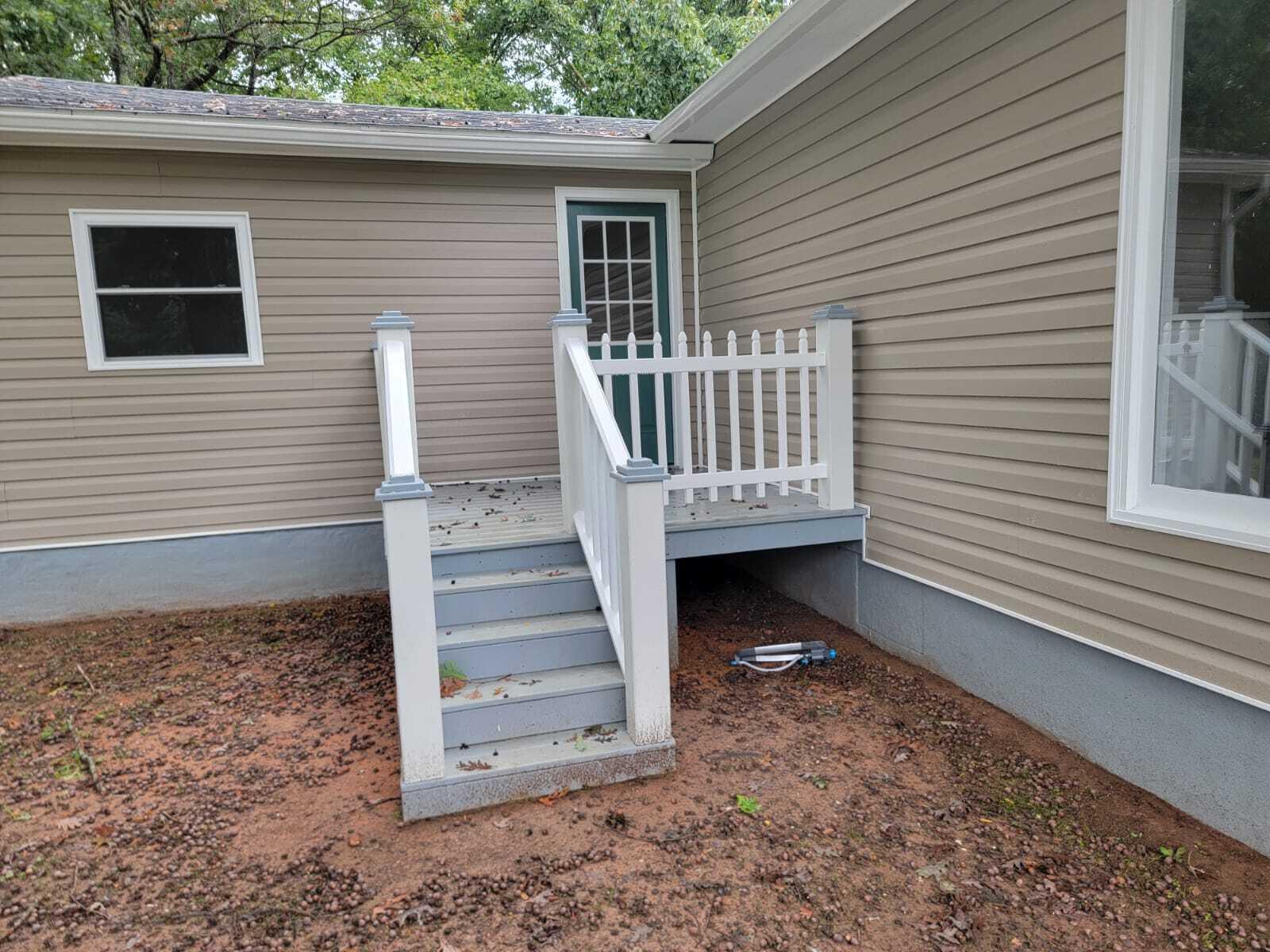 640 Cooks Knob Road Ferrum, VA 24088 - Photo 39 of 50 a view of a house with wooden deck
