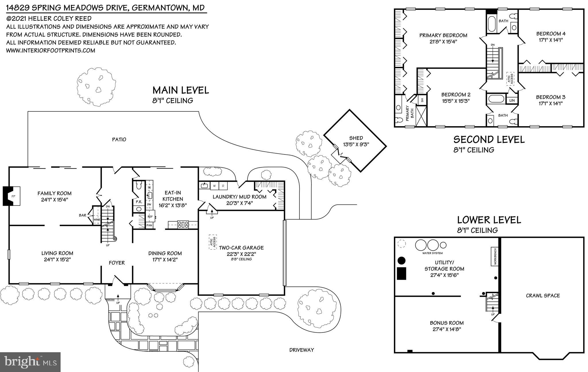 14829 Spring Meadows Drive Darnestown, MD 20874 - Photo 52 of 52 Floorplan