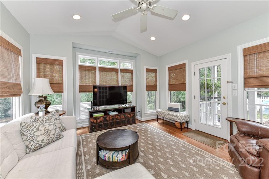 113 Morrison Hill Road Davidson, NC 28036 - Photo 10 of 27 a living room with furniture and a flat screen tv