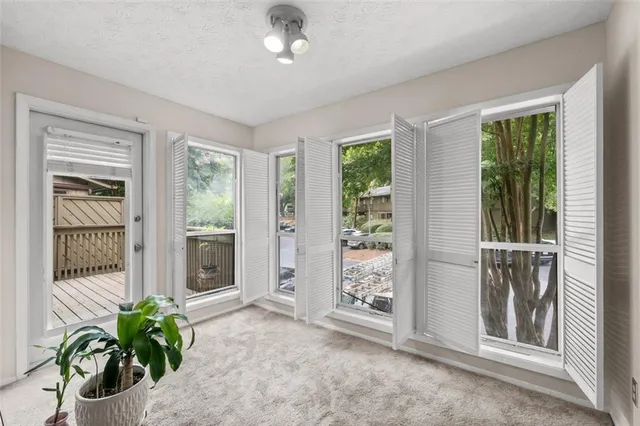 a view of livingroom with entryway