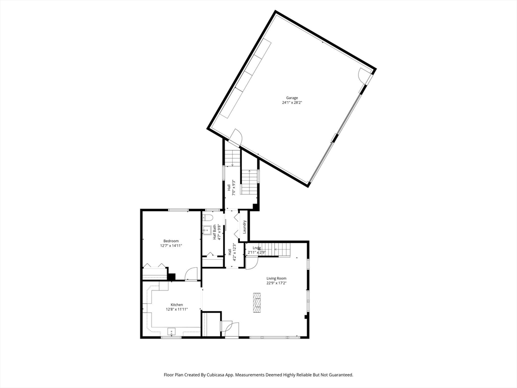 52 Elm Street Haverhill, MA 01830 - Photo 36 of 40 a picture of floor plan