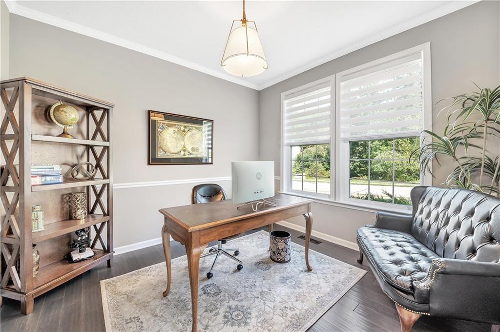 896 Ashley Road Gibsonia, PA 15044 - Photo 2 of 25 a workspace with furniture and a window