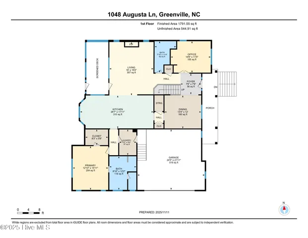 $485,000 | 1048 Augusta Lane, Greenville, NC 27858