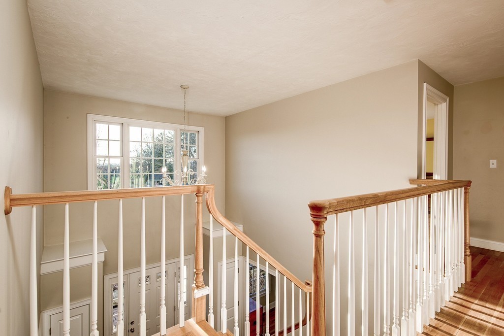 311 Still River Road Harvard, MA 01451 - Photo 15 of 27 a view of a hallway with wooden floor and staircase