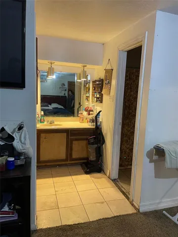 a room with storage and utility