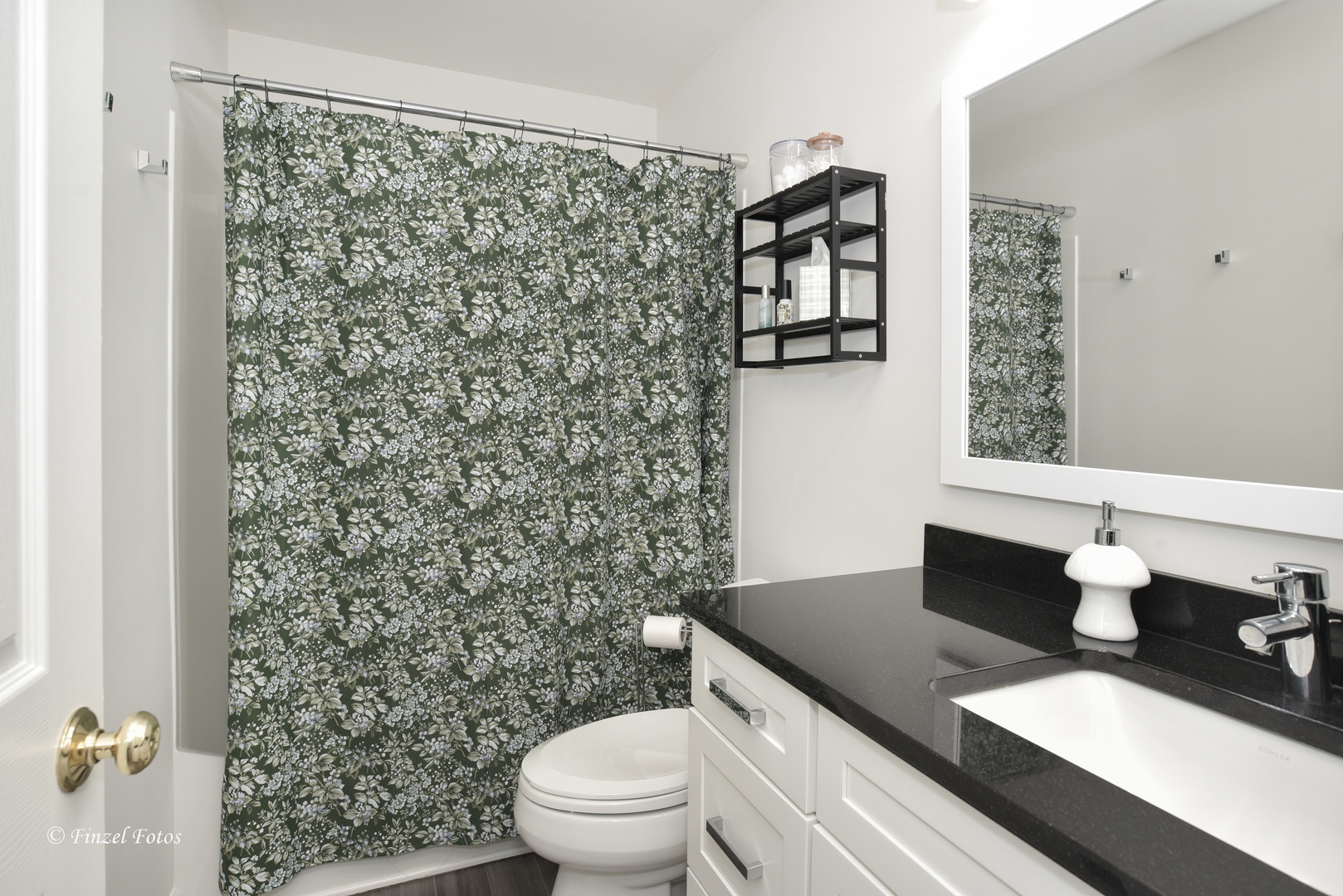 2012 Spring Creek Lane McHenry, IL 60050 - Photo 19 of 23 a bathroom with a granite countertop toilet a sink and a shower