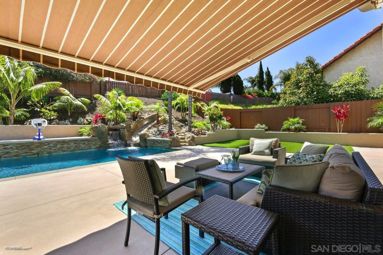 1540 Avenida De Las Lilas Encinitas, CA 92024 - Photo 39 of 39 a outdoor living space with furniture and plants