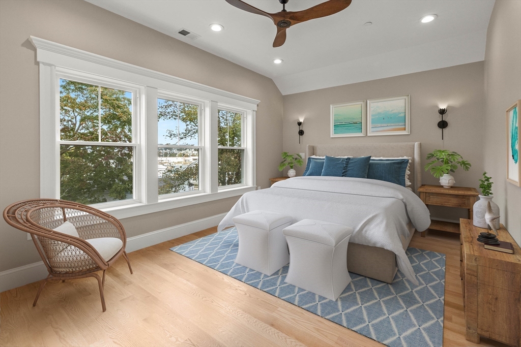 116 East Main Street, Unit 8 Gloucester, MA 01930 - Photo 12 of 31 a bedroom with a bed and a window