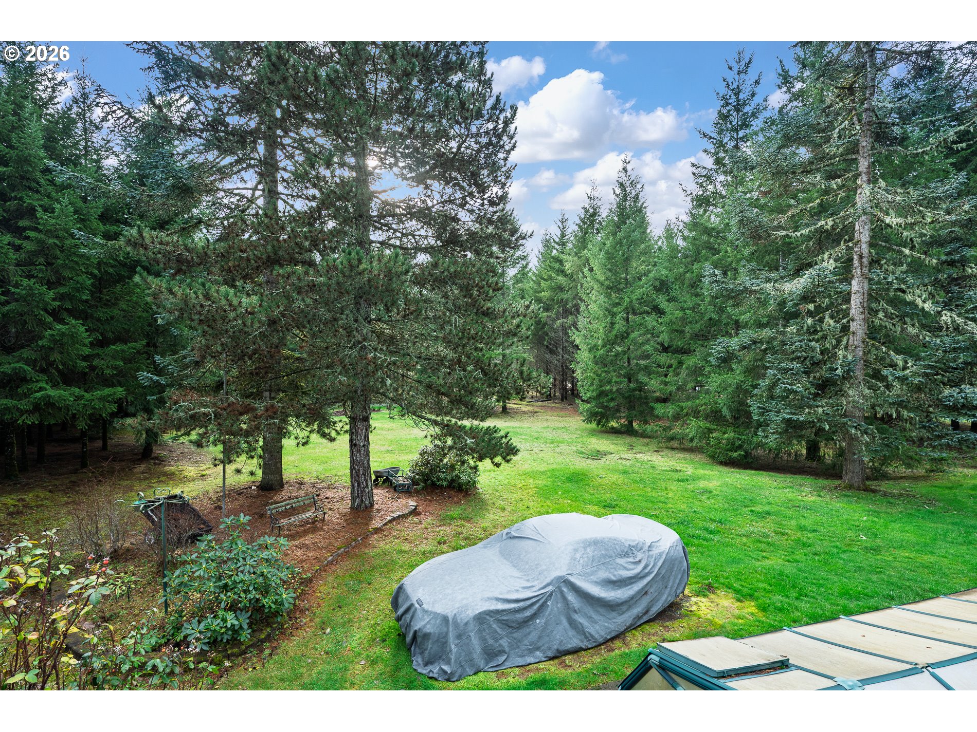 27572 South Kinzy Road Estacada, OR 97023 - Photo 38 of 47 a view of an outdoor space and a yard