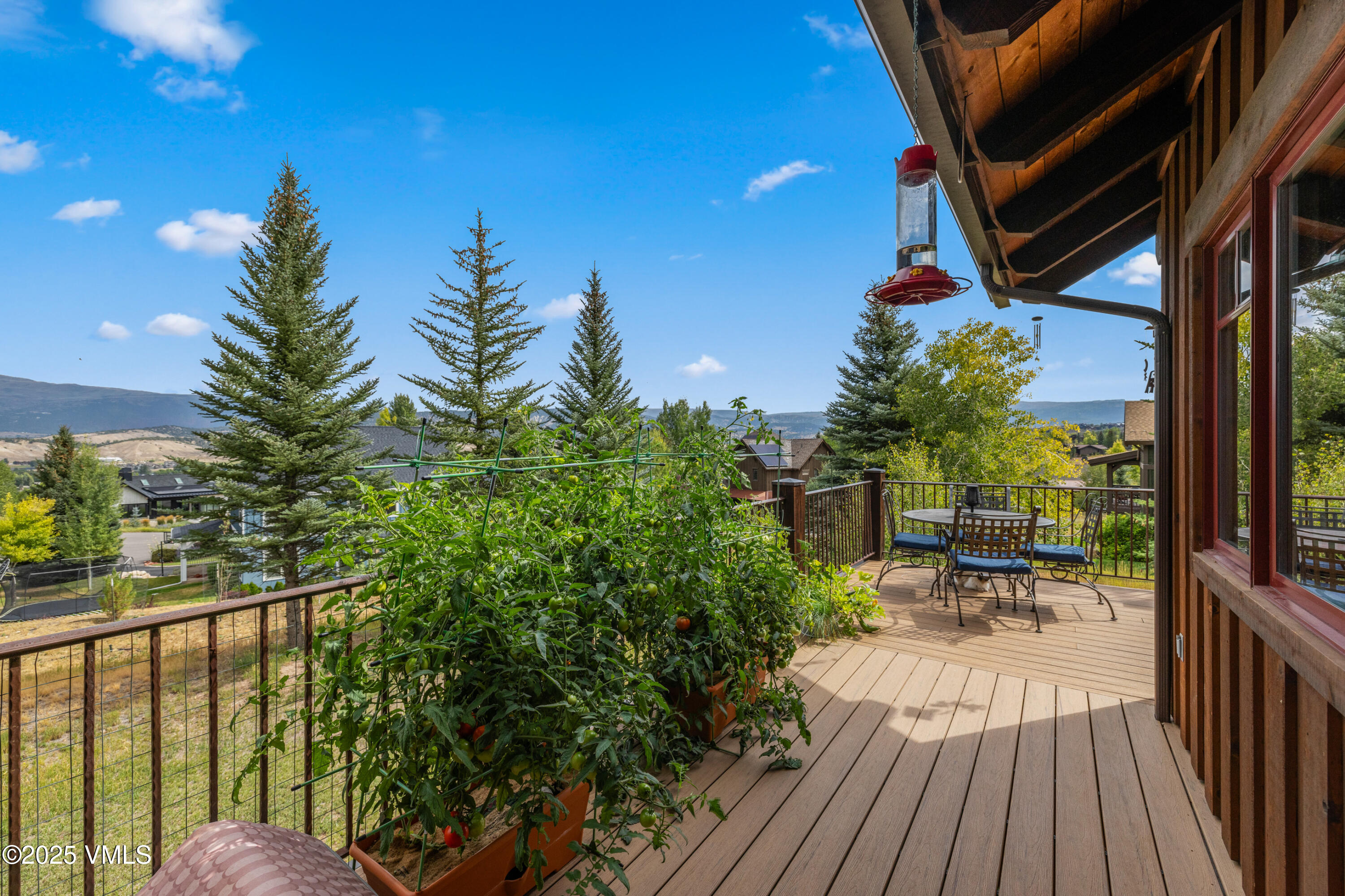 51 Silver Spur Eagle, CO 81631 - Photo 51 of 59 a view of balcony with chairs and potted plants