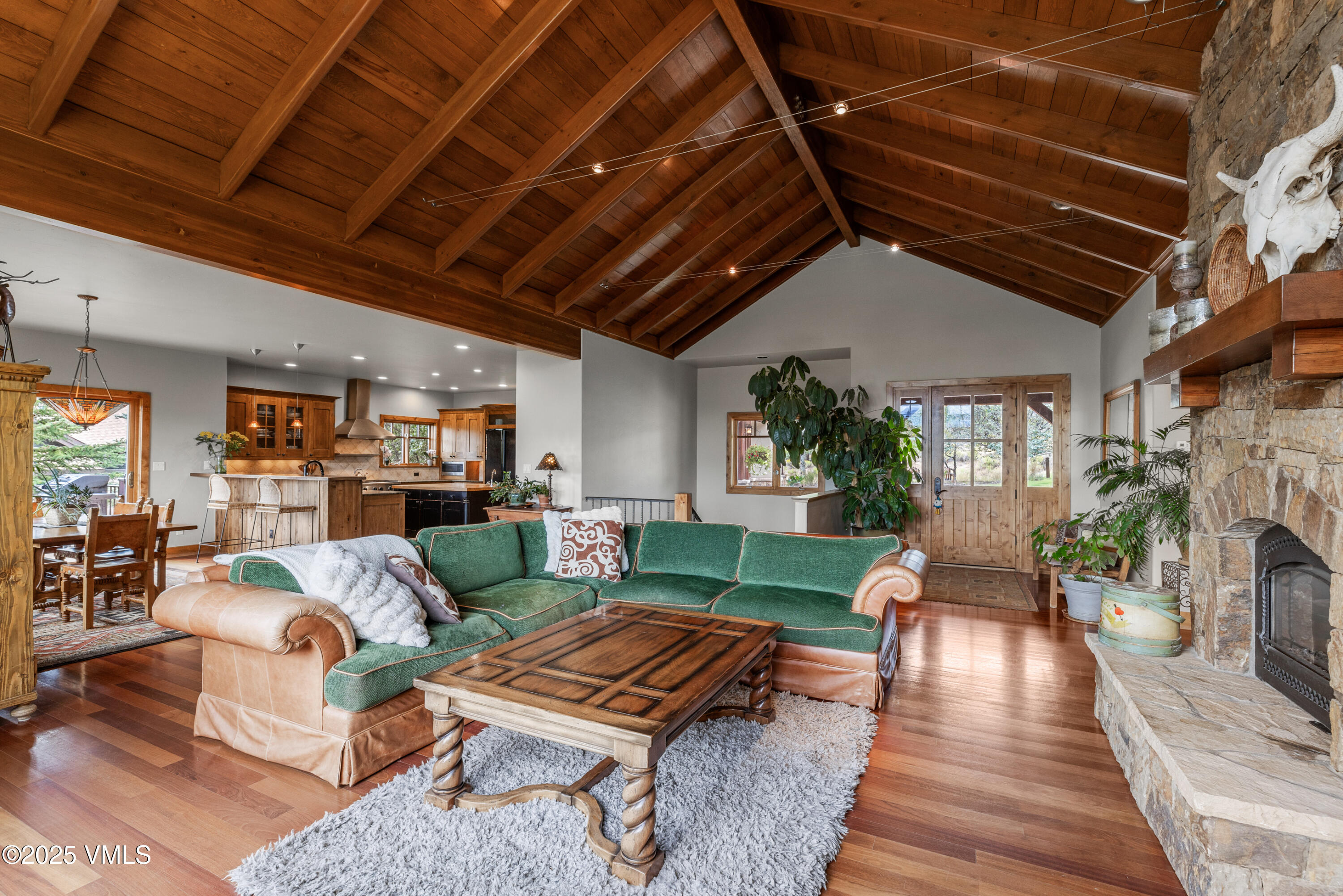 51 Silver Spur Eagle, CO 81631 - Photo 56 of 59 a living room with furniture and a fireplace